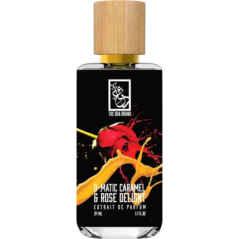 The Dua Brand O Matic Caramel & Rose Delight parfüm şişesi