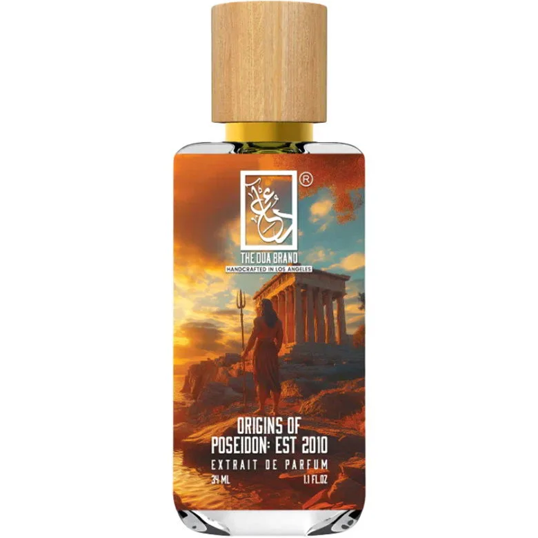 The Dua Brand Origins Of Poseidon: parfüm şişesi