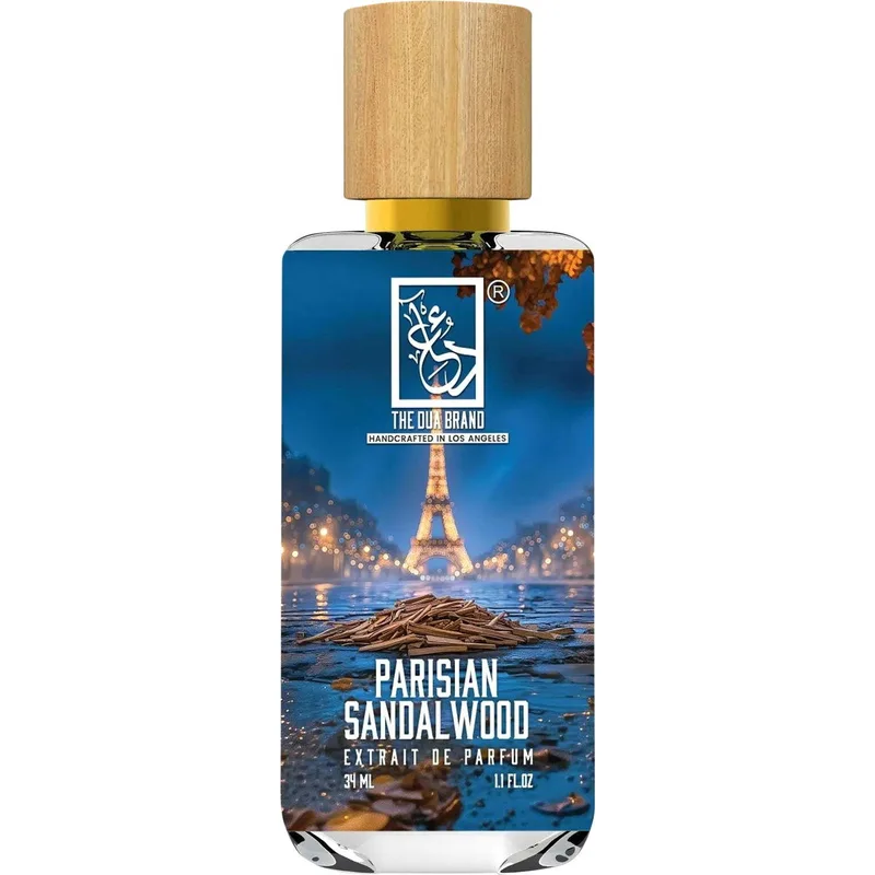 The Dua Brand Parisian Sandalwood parfüm şişesi