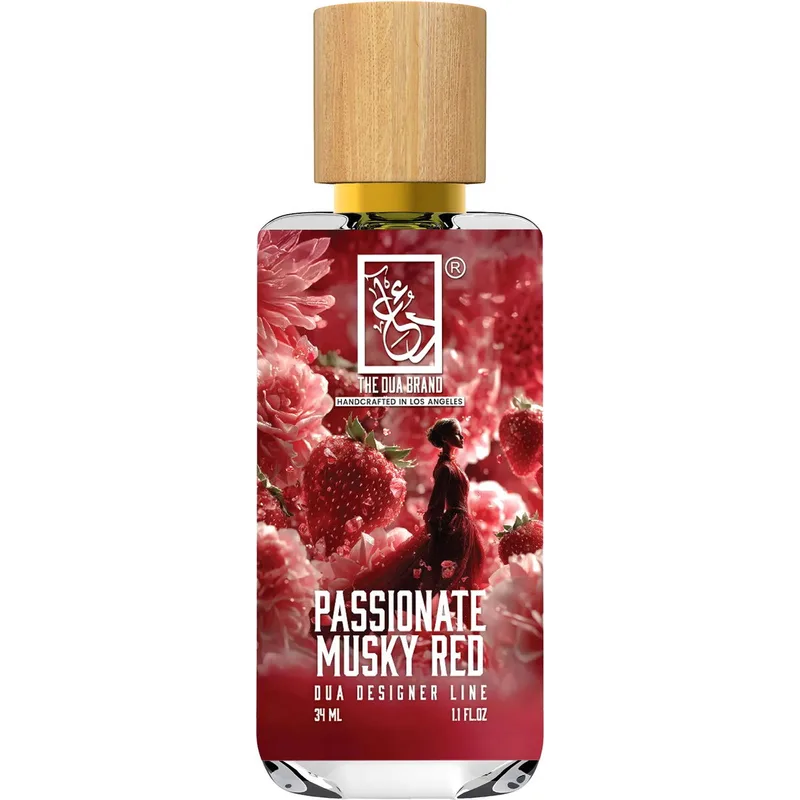 The Dua Brand Passionate Musky Red parfüm şişesi