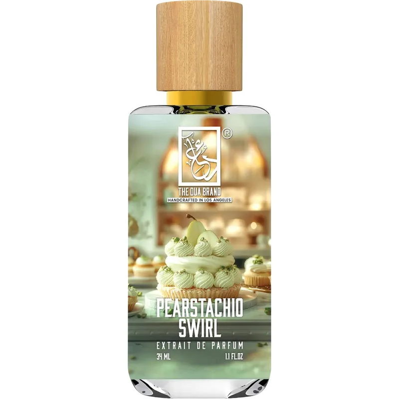 The Dua Brand Pearstachio Swirl parfüm şişesi