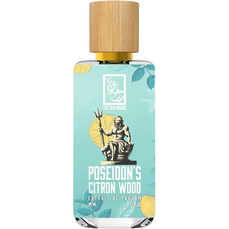 The Dua Brand Poseidon's Citron Wood parfüm şişesi