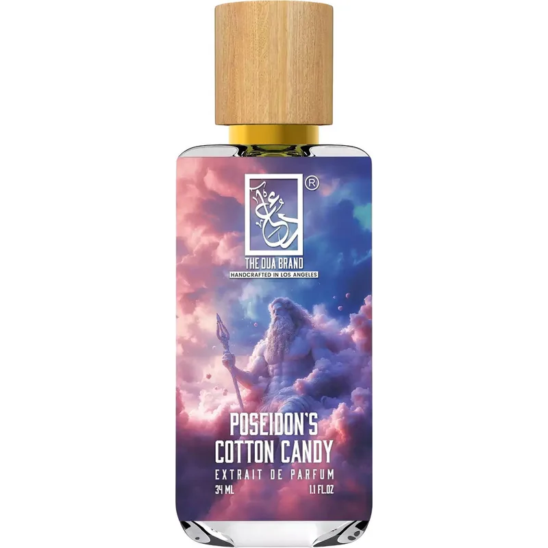 The Dua Brand Poseidon's Cotton Candy parfüm şişesi