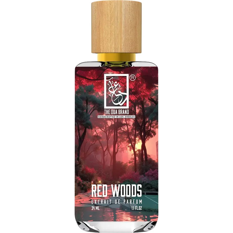 The Dua Brand Red Woods parfüm şişesi