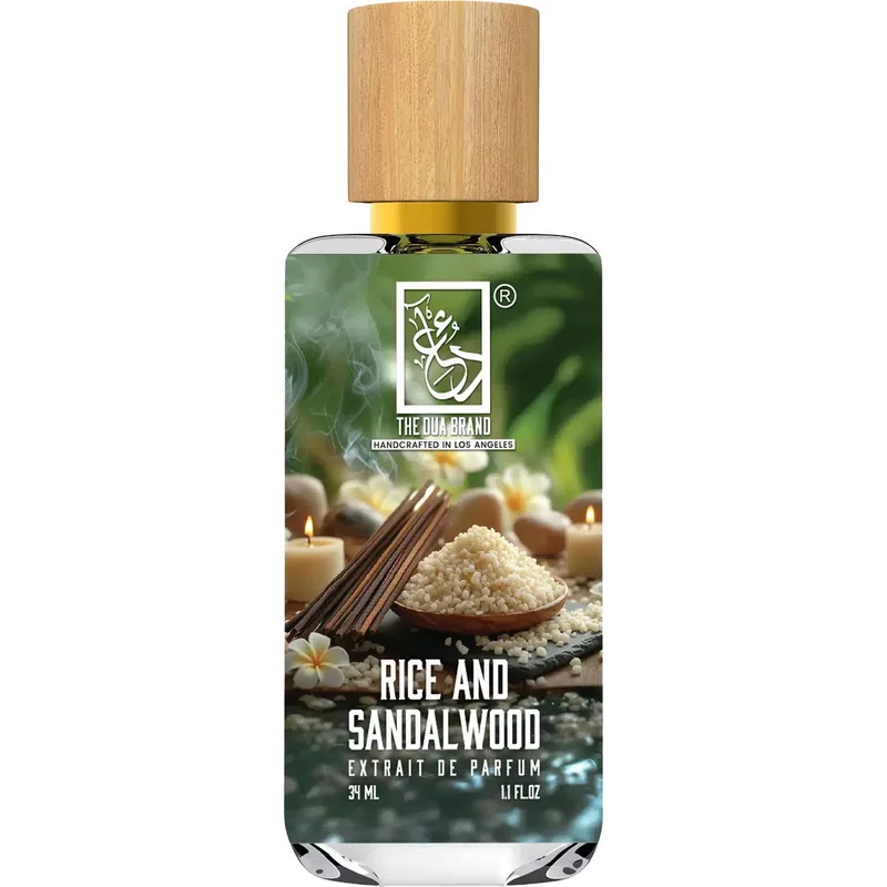 The Dua Brand Rice And Sandalwood parfüm şişesi
