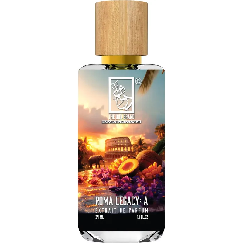The Dua Brand Roma Legacy: A The Dua parfüm şişesi
