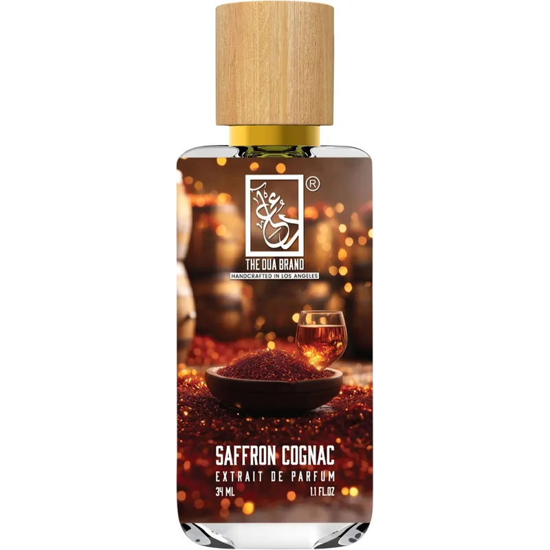 The Dua Brand Saffron Cognac parfüm şişesi