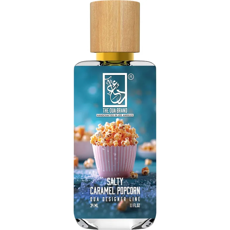 The Dua Brand Salty Caramel Popcorn parfüm şişesi