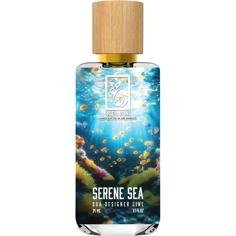 The Dua Brand Serene Sea Clear Marine Sea parfüm şişesi