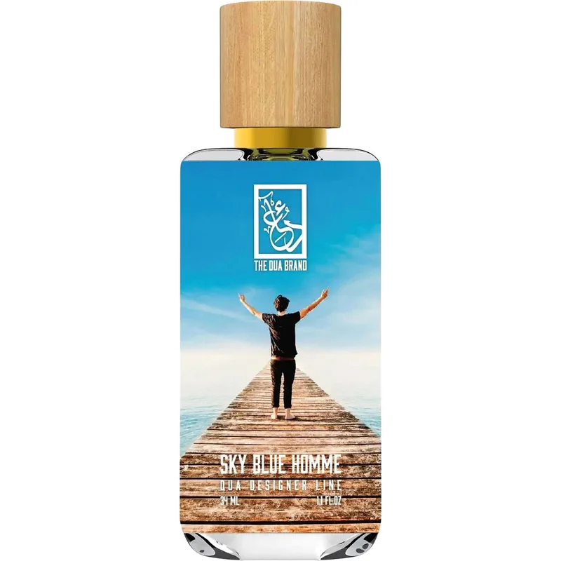 The Dua Brand Sky Blue Homme parfüm şişesi