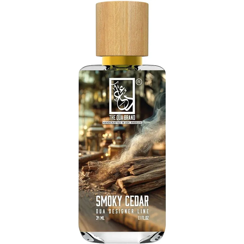 The Dua Brand Smoky Cedar parfüm şişesi