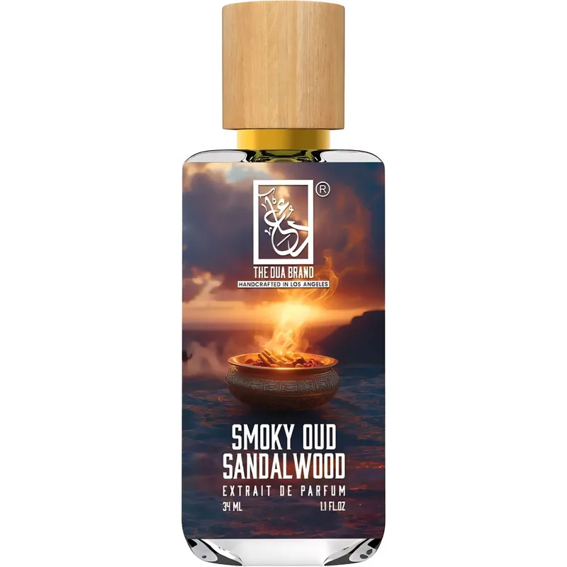 The Dua Brand Smoky Oud Sandalwood parfüm şişesi