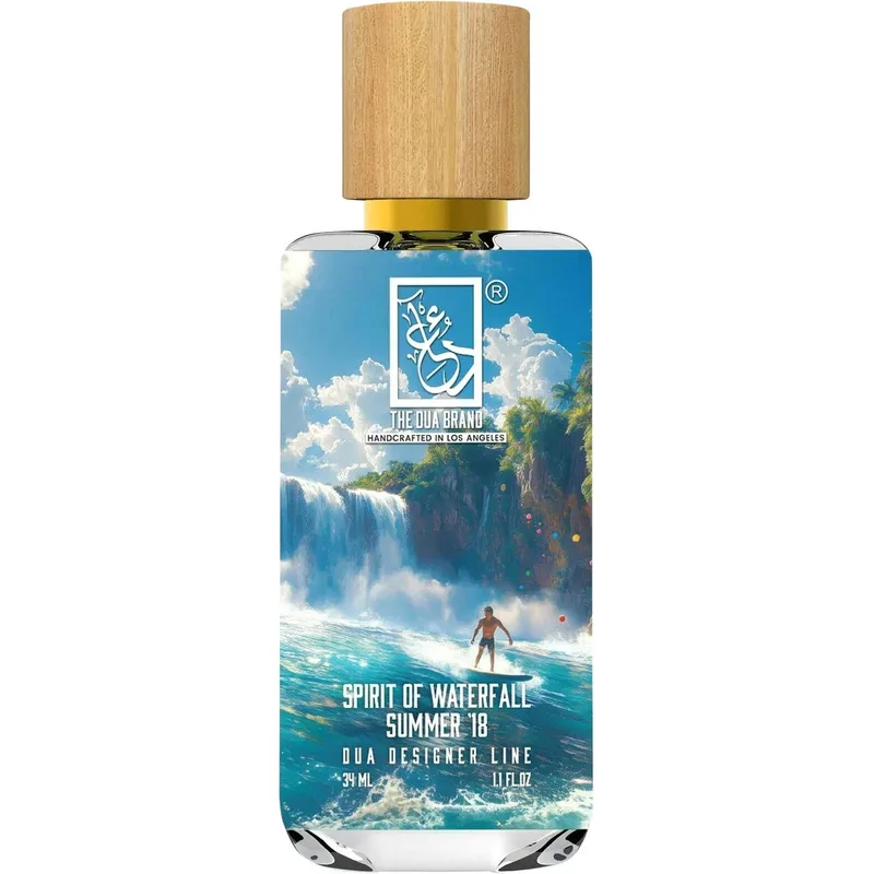 The Dua Brand Spirit Of Waterfall Summer '18 #hissummer2018 parfüm şişesi
