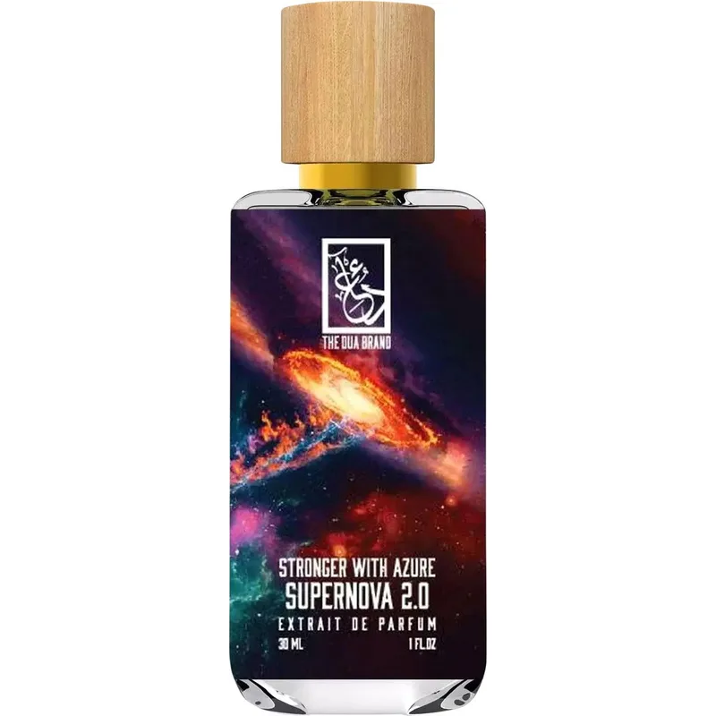 The Dua Brand Stronger With Azure Supernova 2.0 parfüm şişesi