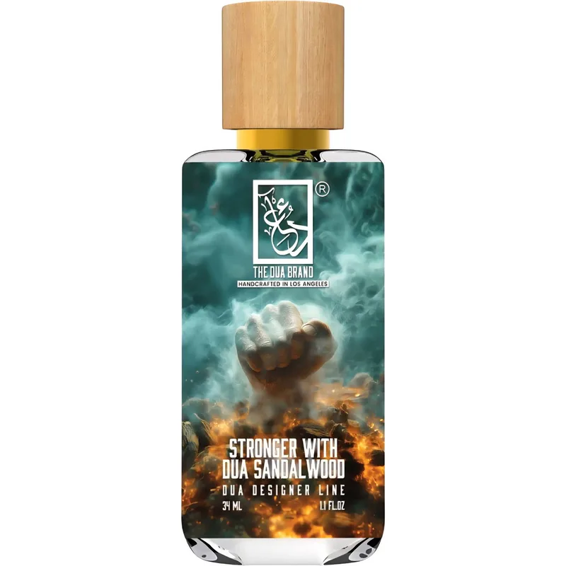 The Dua Brand Stronger With Dua Sandalwood parfüm şişesi