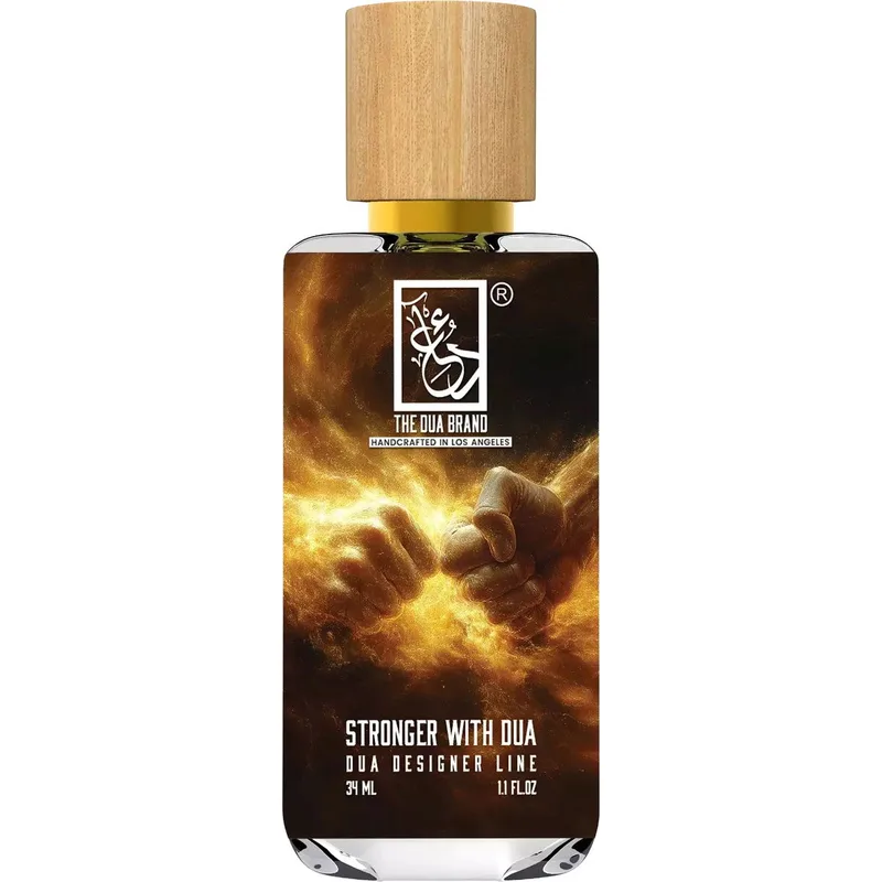 The Dua Brand Stronger With Dua parfüm şişesi