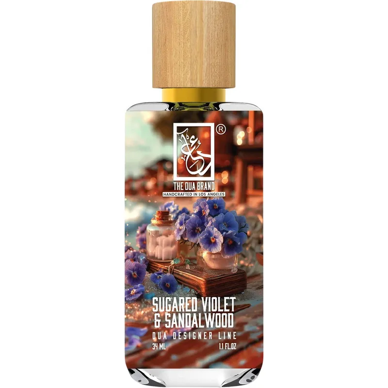 The Dua Brand Sugared Violet & Sandalwood parfüm şişesi