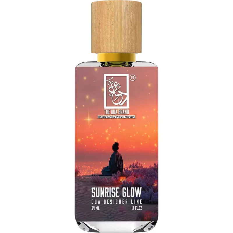 The Dua Brand Sunrise Glow parfüm şişesi