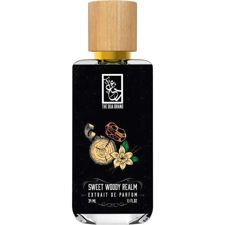 The Dua Brand Sweet Woody Realm parfüm şişesi