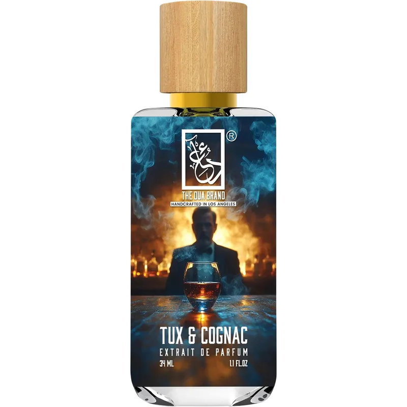 The Dua Brand Tux & Cognac parfüm şişesi