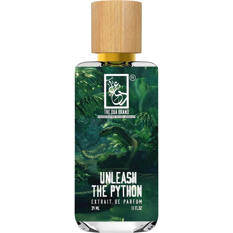 The Dua Brand Unleash The Python parfüm şişesi