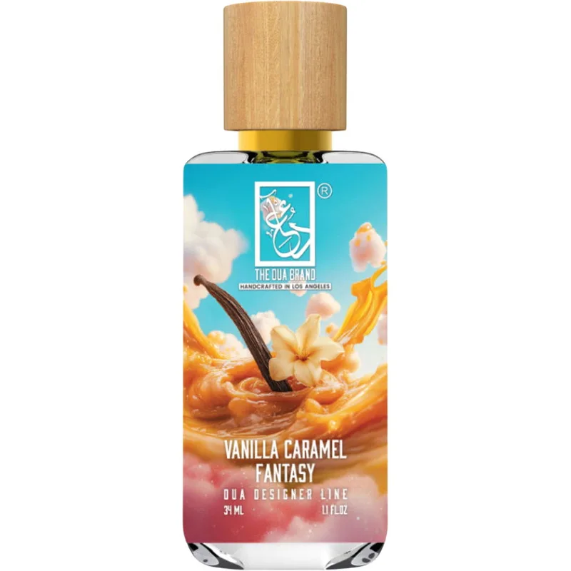 The Dua Brand Vanilla Caramel Fantasy parfüm şişesi