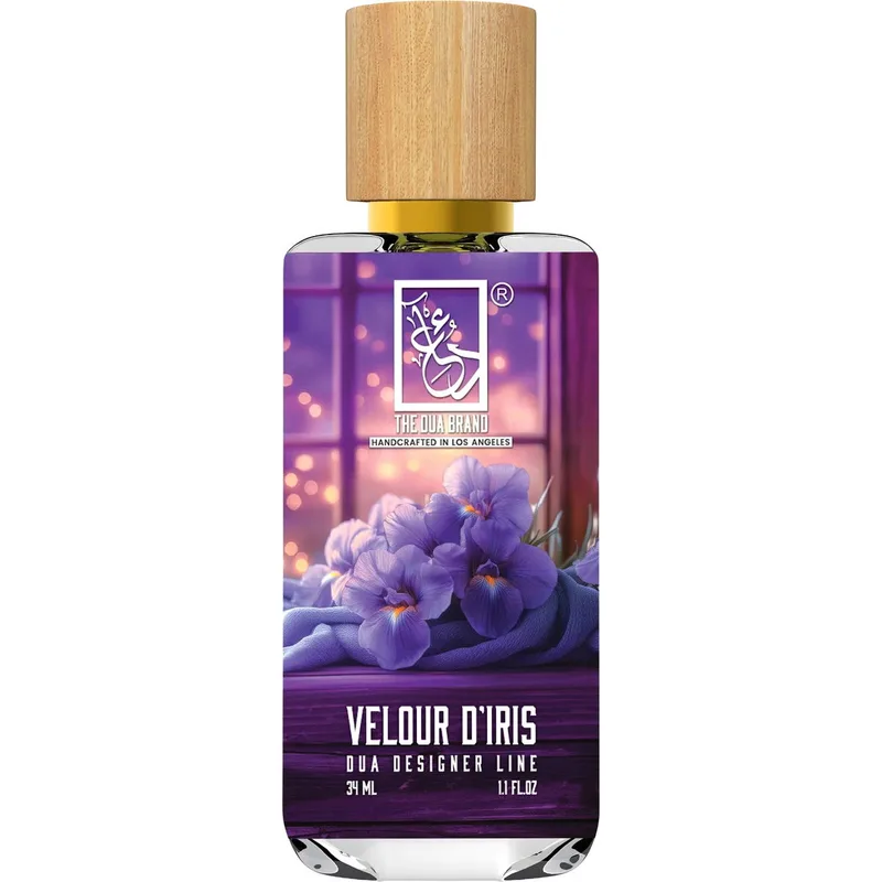 The Dua Brand Velour D'iris parfüm şişesi