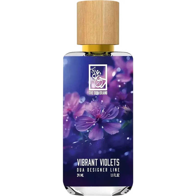 The Dua Brand Vibrant Violets parfüm şişesi