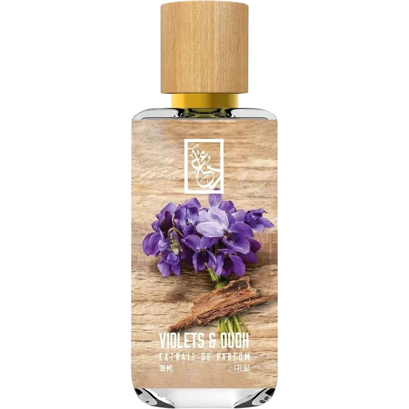 The Dua Brand Violets & Oudh parfüm şişesi