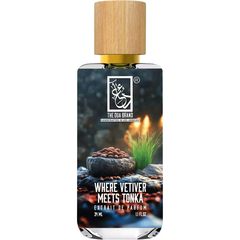 The Dua Brand Where Vetiver Meets Tonka parfüm şişesi