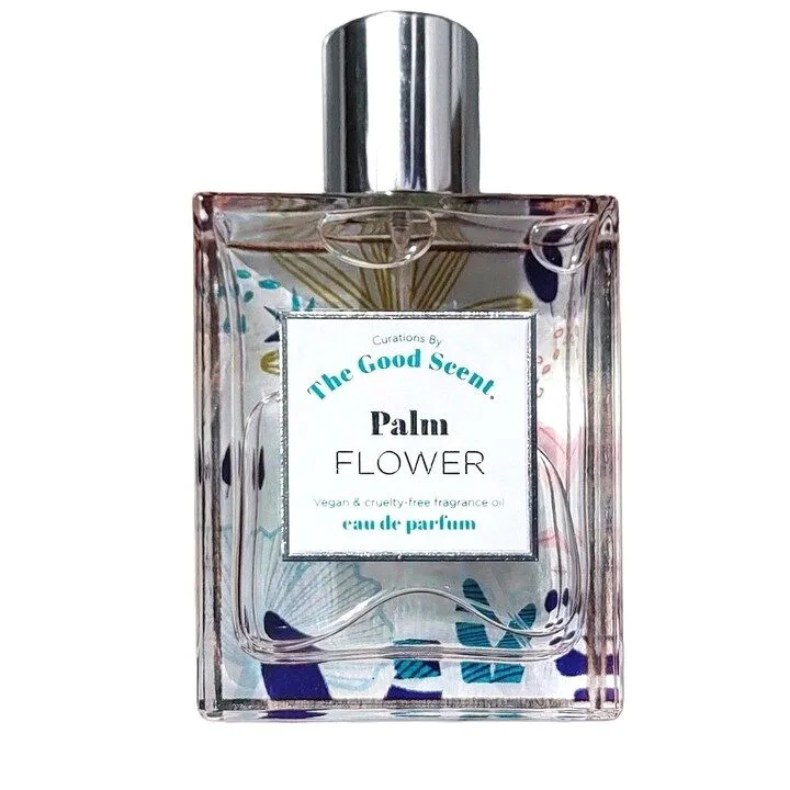 The Good Scent. Palm Flower parfüm şişesi