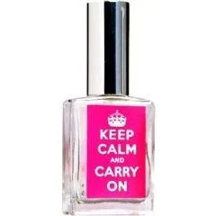 Theme Keep Calm And Carry On Lavender parfüm şişesi